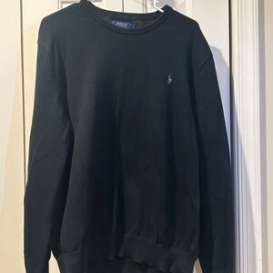 Ralph Lauren Men's Black Crewneck Sweater